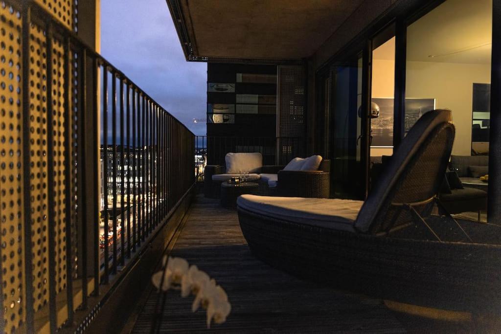 Modern 3Bed Room Sea View Apartment @ Oslo Barcode Zewnętrze zdjęcie
